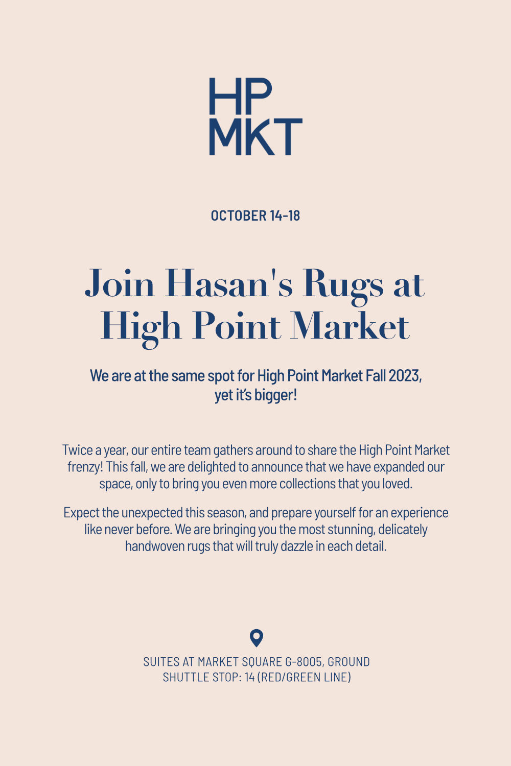 High Point Market • Fall 2023 • Hasan's Rugs